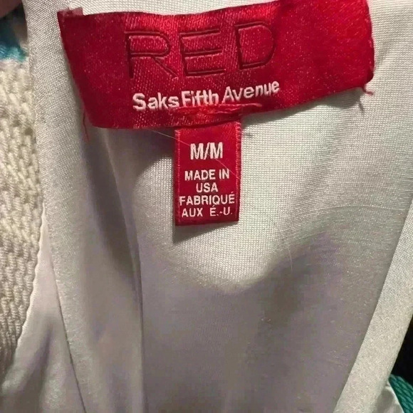 Saks Fifth Ave Red Tag Bright Floral Midi Skirt Womens Size M - Picture 4 of 4